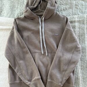 Figs Women's Taupe Hoodie